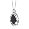 Sterling Silver and Onyx Priestly Blessing Necklace