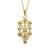 *Only a pendant* 14K Gold  Kabbalah Pendant, The Ten Sefirot, Pendant in the shape of the Tree of Life