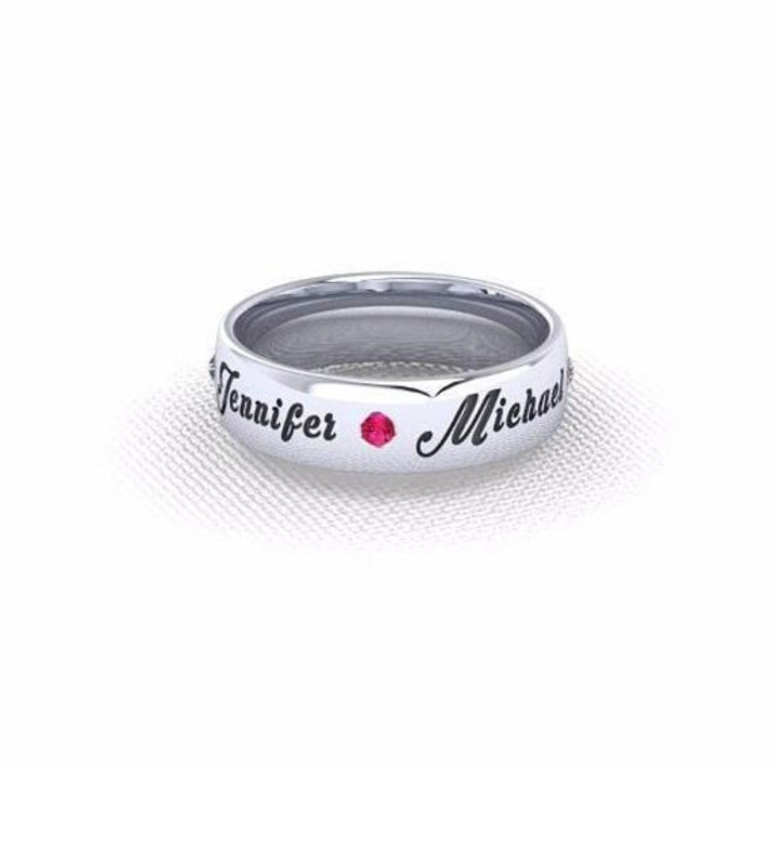 personalized name ring, Stacking Name Ring, engraved name ring, custom engraved ring, Silver name ring, initial ring, birthstone ring