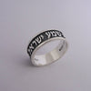 sterling Silver hebrew ring Kabbalah Ring Blessings shema israel ring jewish Jewelry Judaica initials hebrew israel  jewish wedding ring