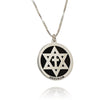 Kabbalah Star of David cross necklace jewish | cross Jerusalem Christian pendant for women | Father's Christmas Gift | Grandfather's Gift