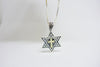 Silver-Gold Large messianic Star of David with Cross pendant | Christmas Gift | Spiritual Jewish Christian Holiday Gift | Thanksgiving Gift